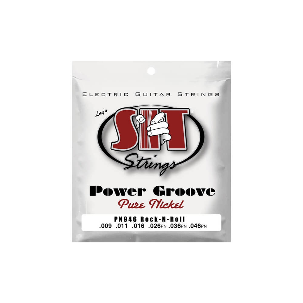 Струны SIT PN946 Power Groove Pure Nickel Rock-n-Roll Hybrid (9-46)