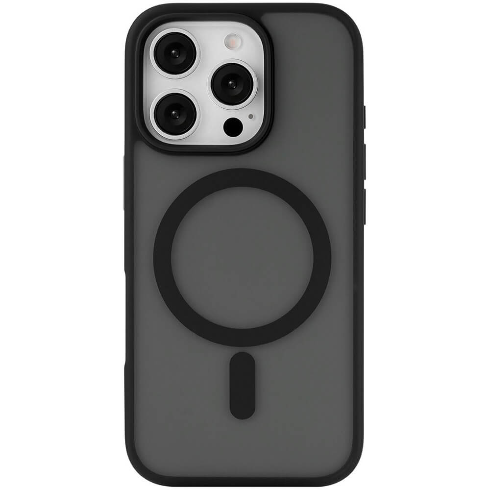 Чехол uBear Cloud Mag Case для iPhone 16 Pro чёрный