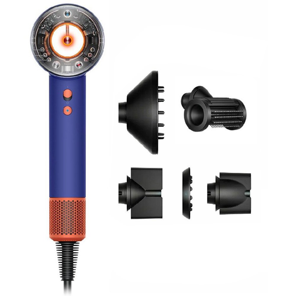 Фен Dyson Supersonic Nural HD16 Vinca синий/оранжевый