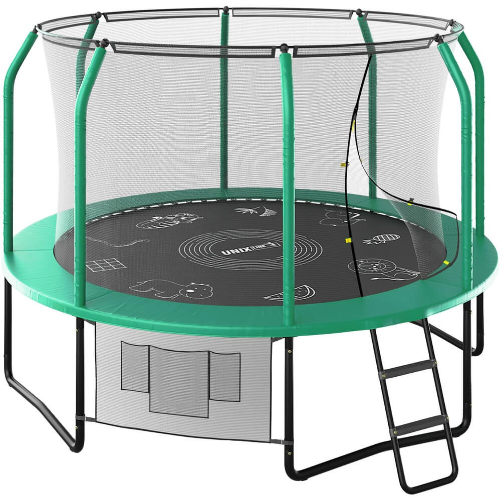 Батут UNIX Line Supreme Game 10 ft Green (TRUSUG10GR)