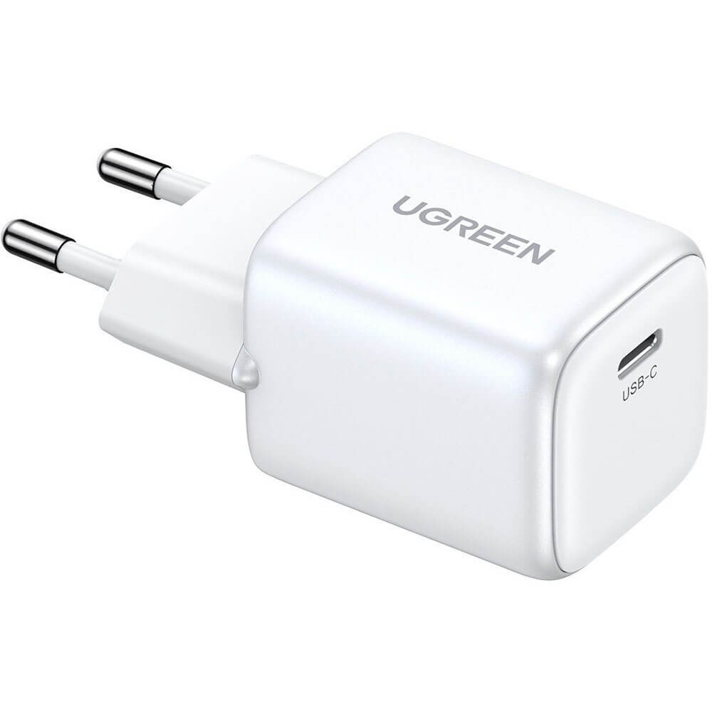 Зарядное устройство Ugreen CD318 Nexode Mini 20W USB-C PD, белый (15324)