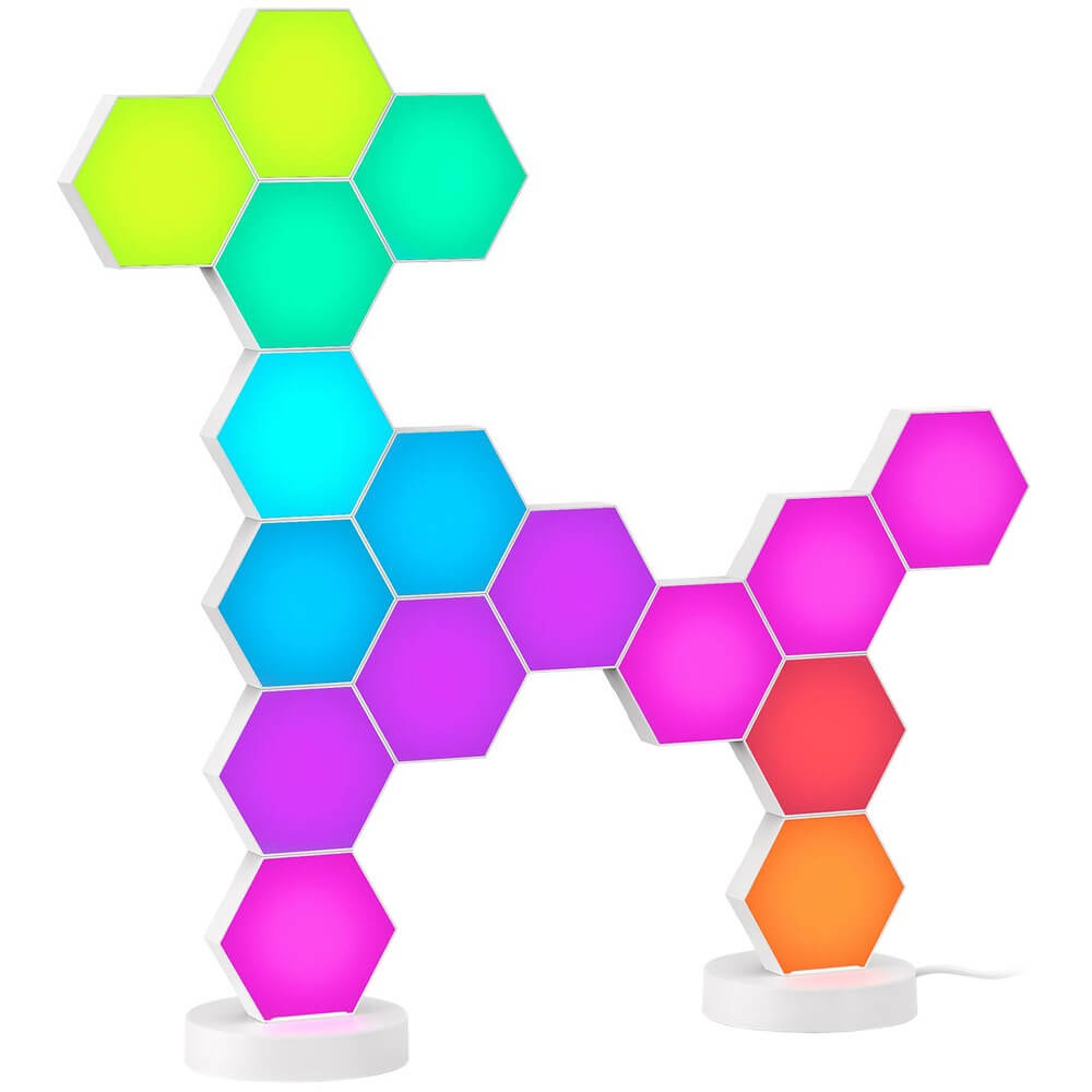Умные светодиодные панели SYRO Bricks Starter Kit 16 ламп белый (LS-B3A)