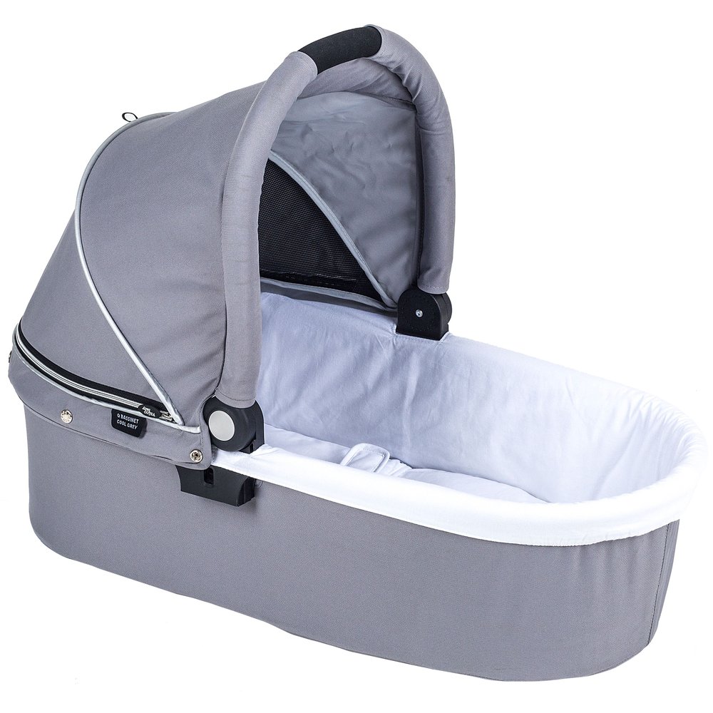 Люлька Valco Baby Q Bassinett для Snap Ultra и Quad X светло-серый (9958)