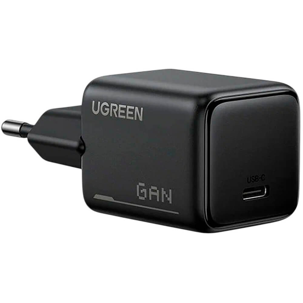 Зарядное устройство Ugreen X517 25W USB-C GaN Fast Charger EU чёрный (65736)