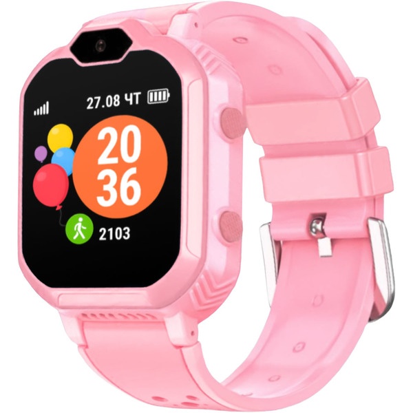 Детские умные часы GEOZON 4G Pink
