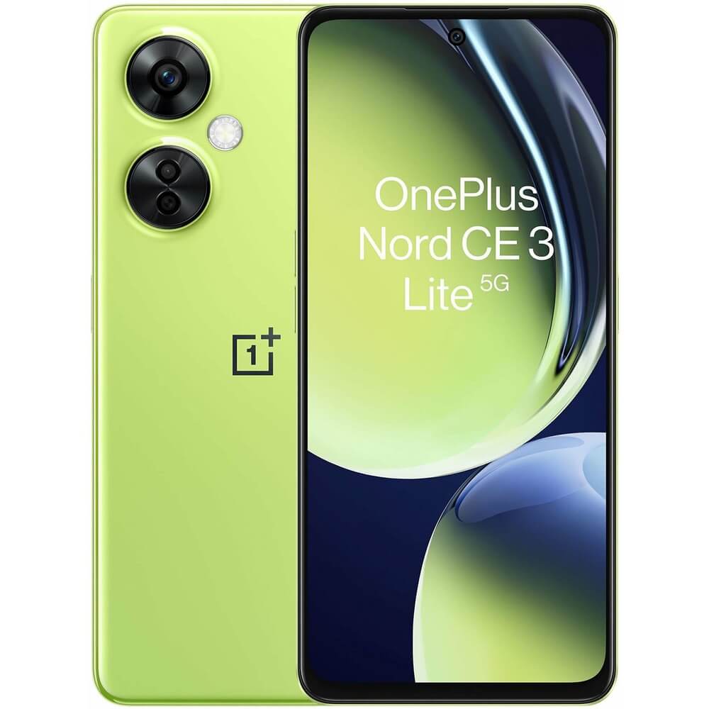 Смартфон OnePlus Nord CE 3 Lite 5G 256 ГБ лайм