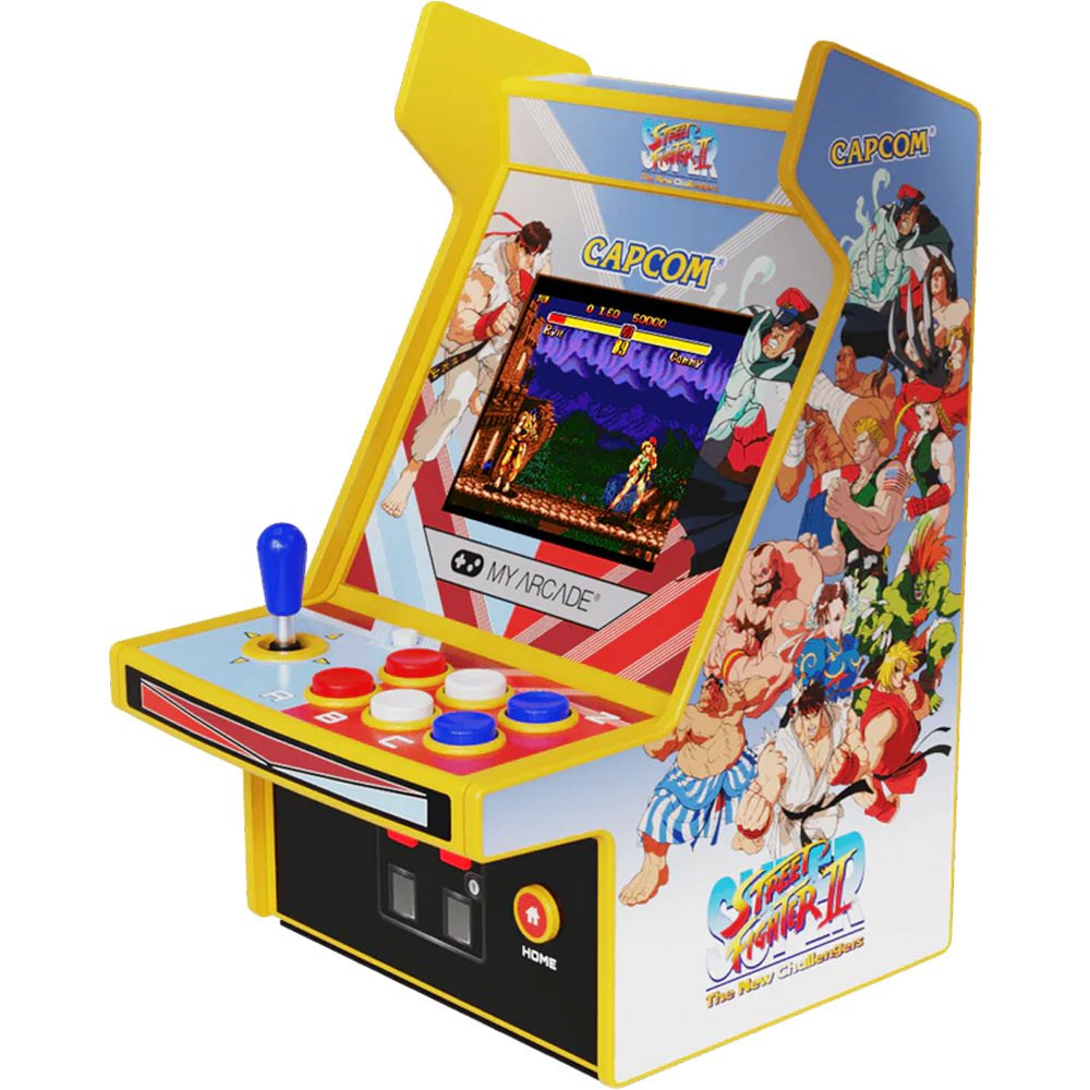 Мини-аркадный автомат My Arcade Super Street Fighter II Micro Player Pro