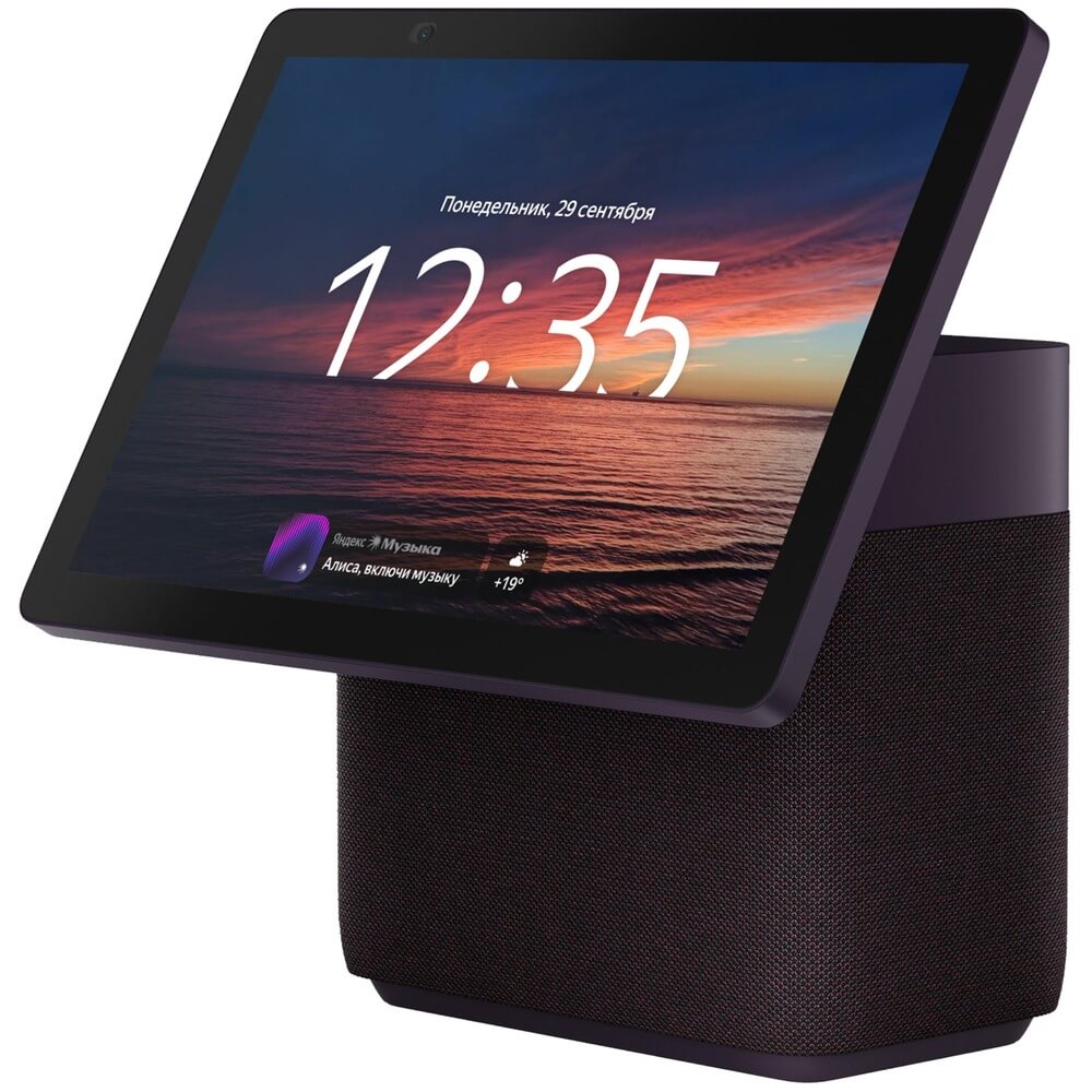 Умная колонка Яндекс Станция Дуо Макс с Алисой на YaGPT красный 44980₽