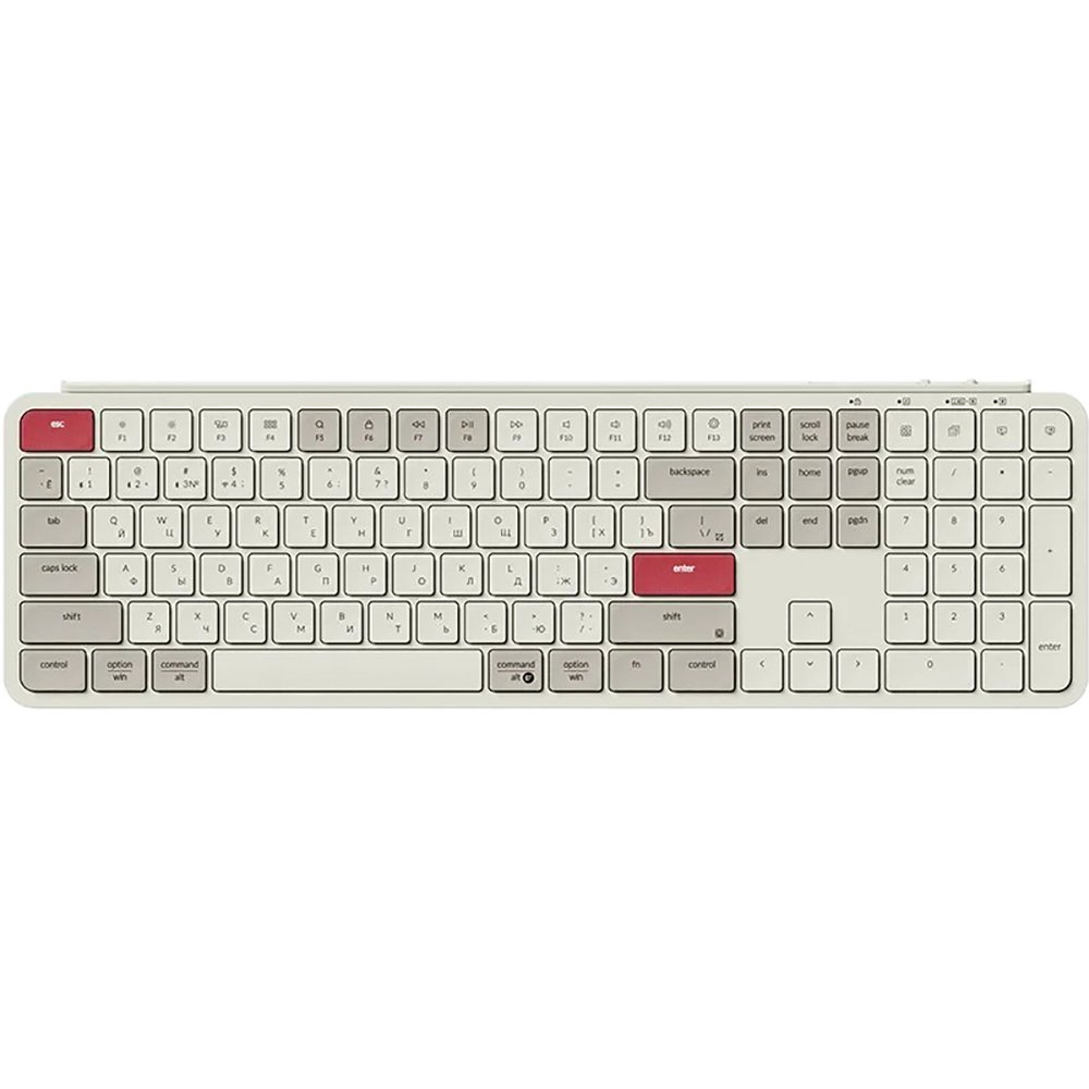 Клавиатура Keychron B6 Pro Retro красный (B6P-K13)