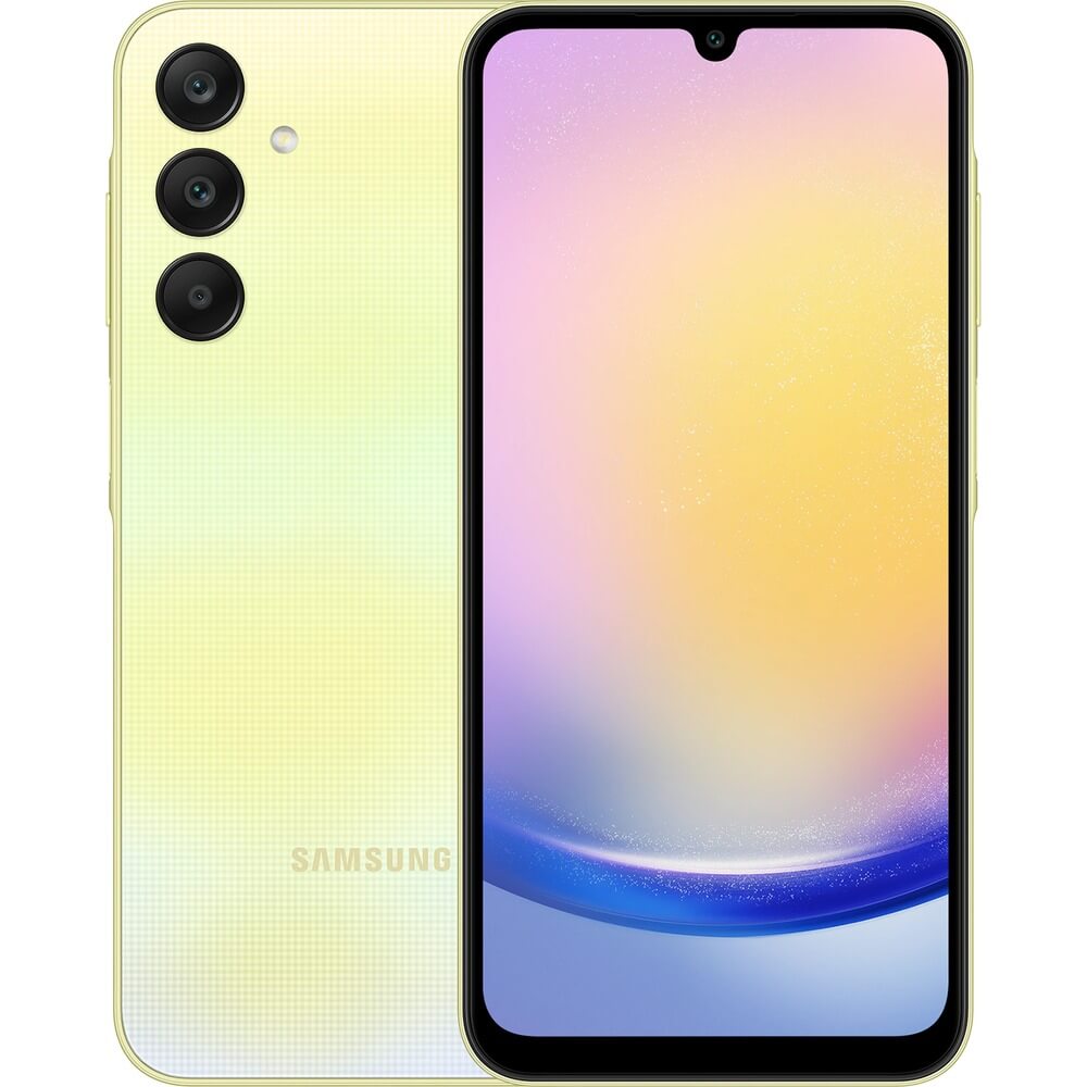 Смартфон Samsung Galaxy A25 256 ГБ жёлтый