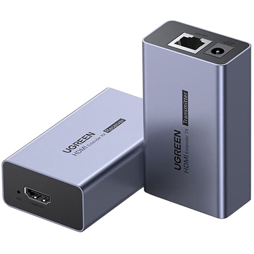 Удлинитель HDMI сигнала UGREEN CM609 серый (90811EU)
