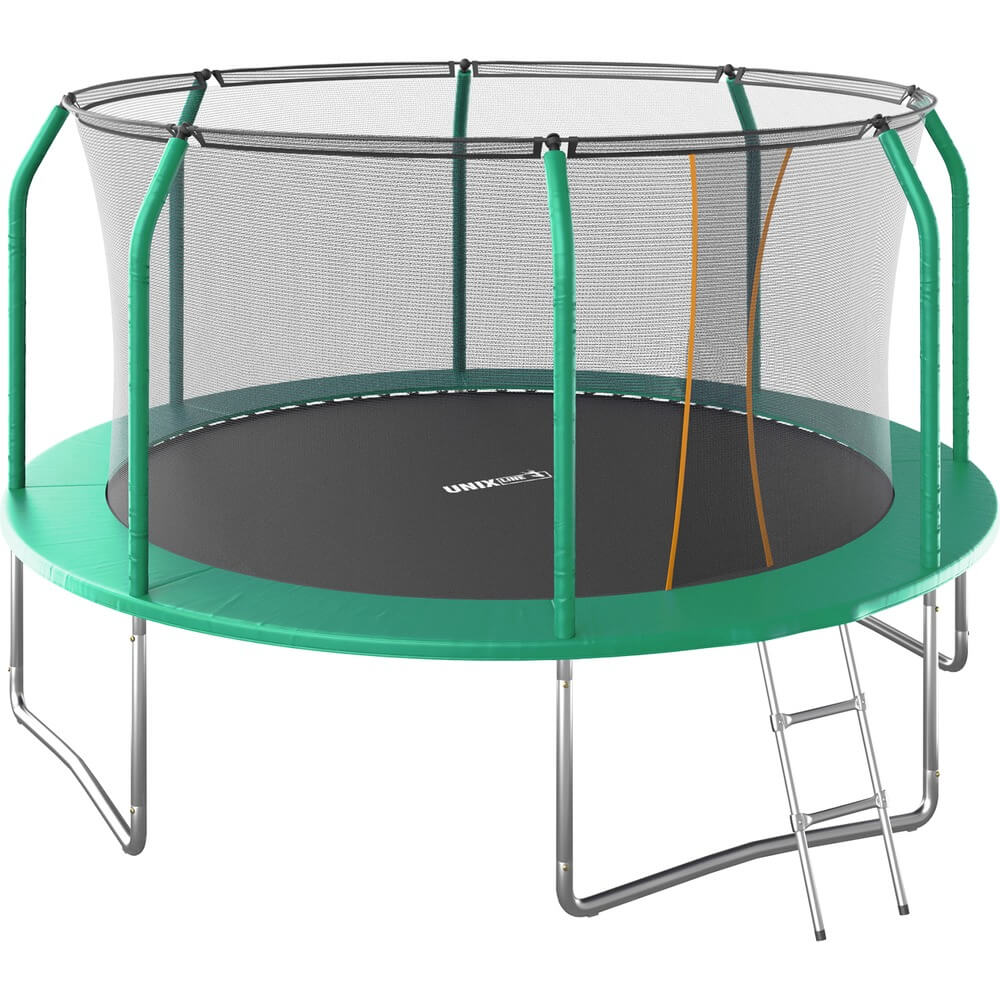 Батут UNIX Line Supreme Basic 12 ft Green (TRUSUB12G)