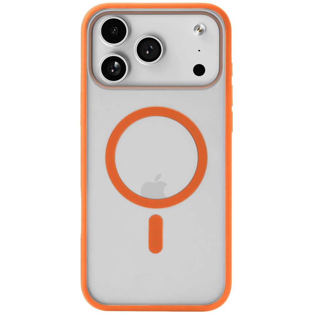Чехол uBear Cloud Mag Case MagSafe для iPhone 17 Pro Max оранжевый (CS582OR69PMT-I25M)