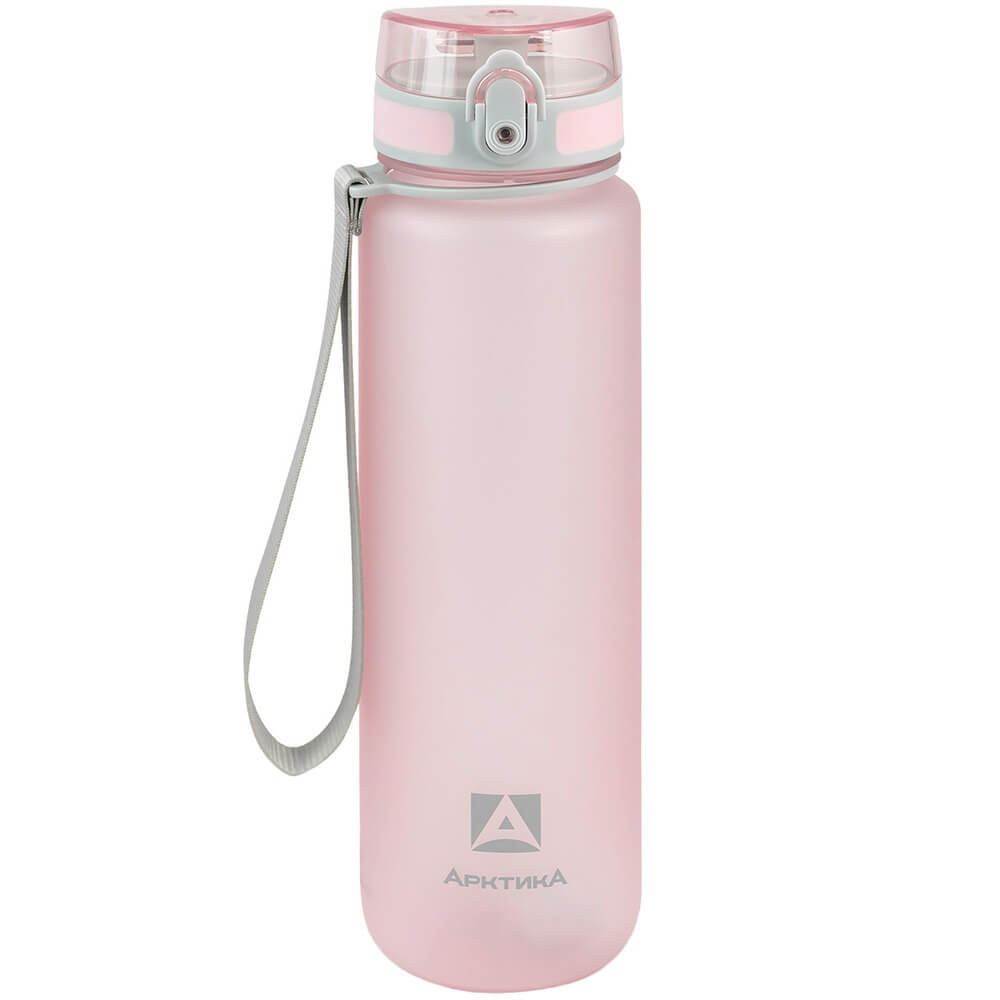 Бутылка для воды Арктика 720-1000-PKM, цвет розовый - фото 1