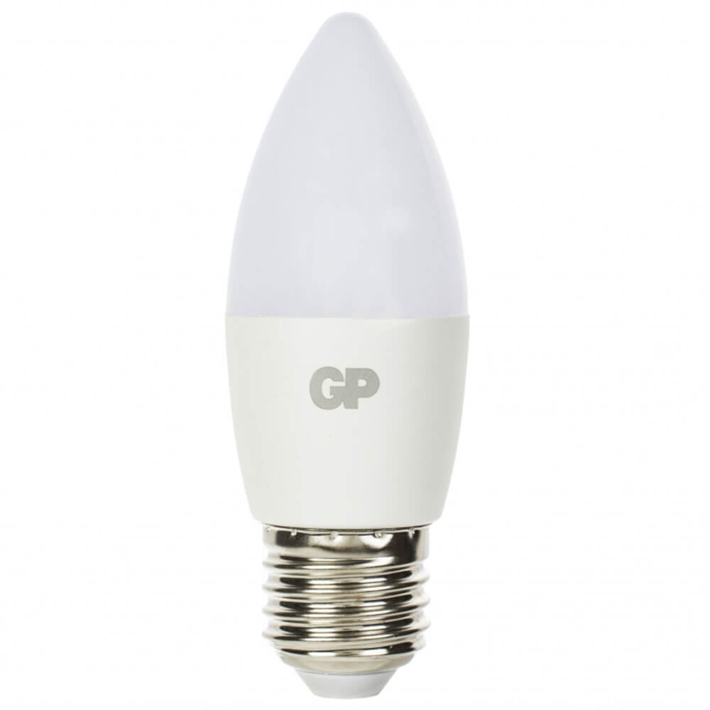 Лампа GP Lighting LEDC37-7WE27-27K-2CRB1