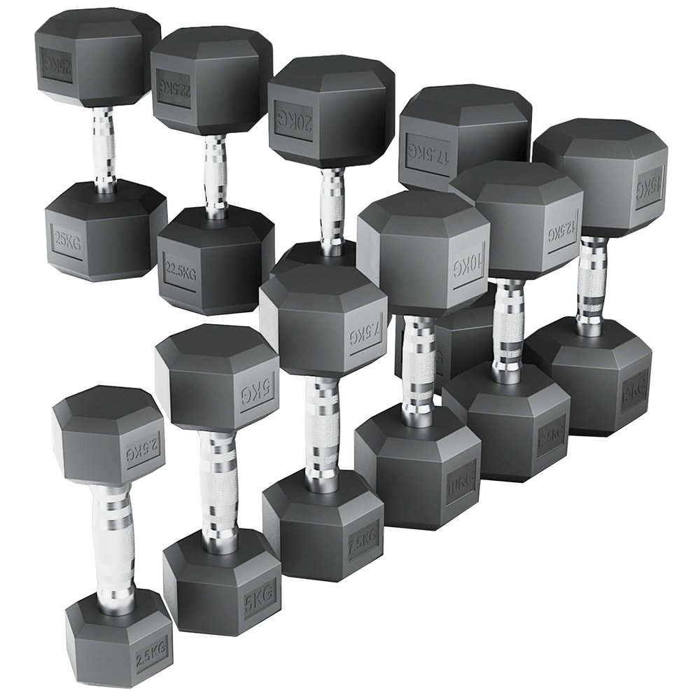 Набор гексагональных гантелей UNIX Fit DBHEX2_525 88000₽