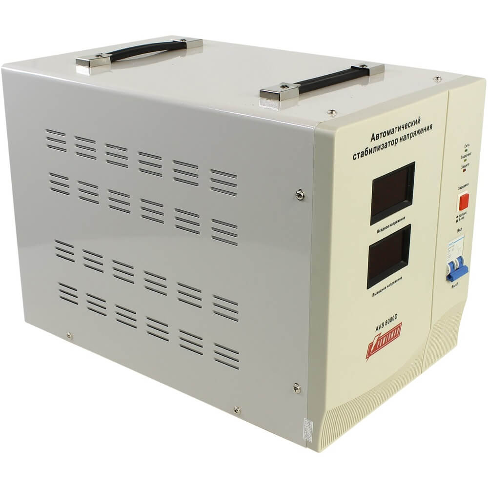 Стабилизатор напряжения Powerman AVS 8000D белый