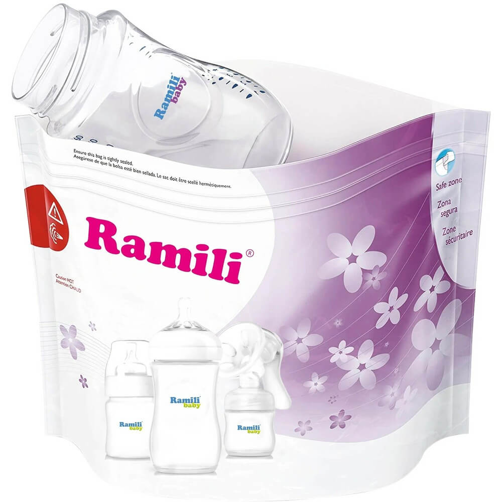 Пакеты для паровой стерилизации Ramili RSB105, цвет фиолетовый