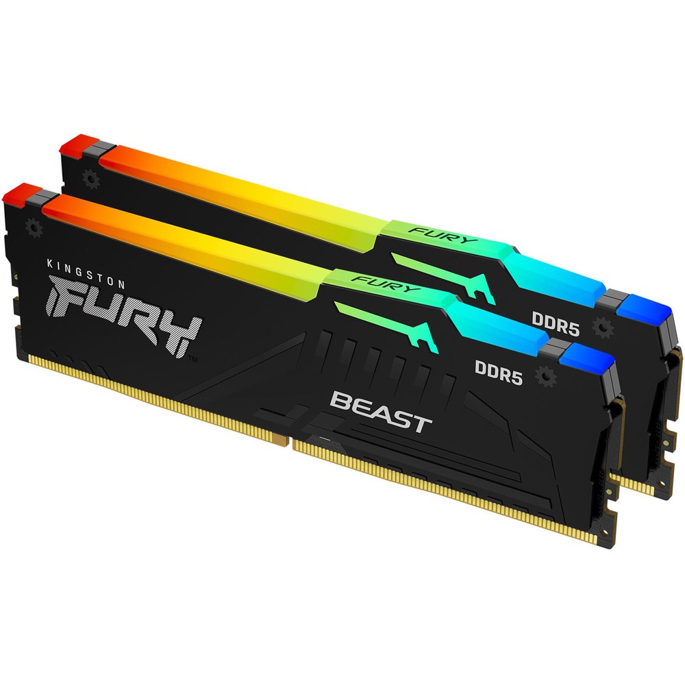 Оперативная память Kingston FURY Beast RGB 64GB KF548C38BBAK2-64 2929000₽