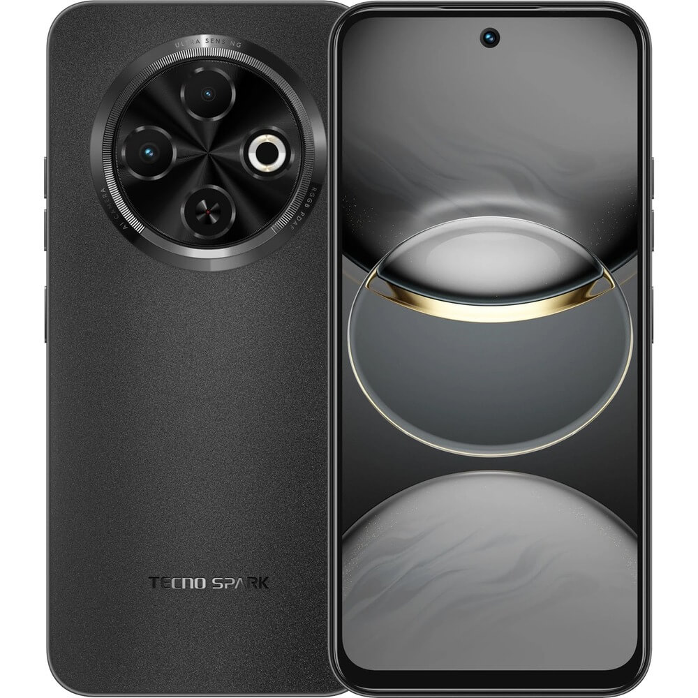 Смартфон Tecno Spark 30C 4+128 ГБ чёрный