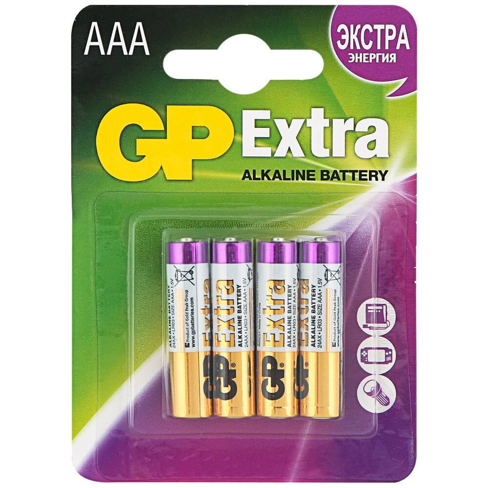 Батарейка GP Extra Alkaline  24AX-2CR4