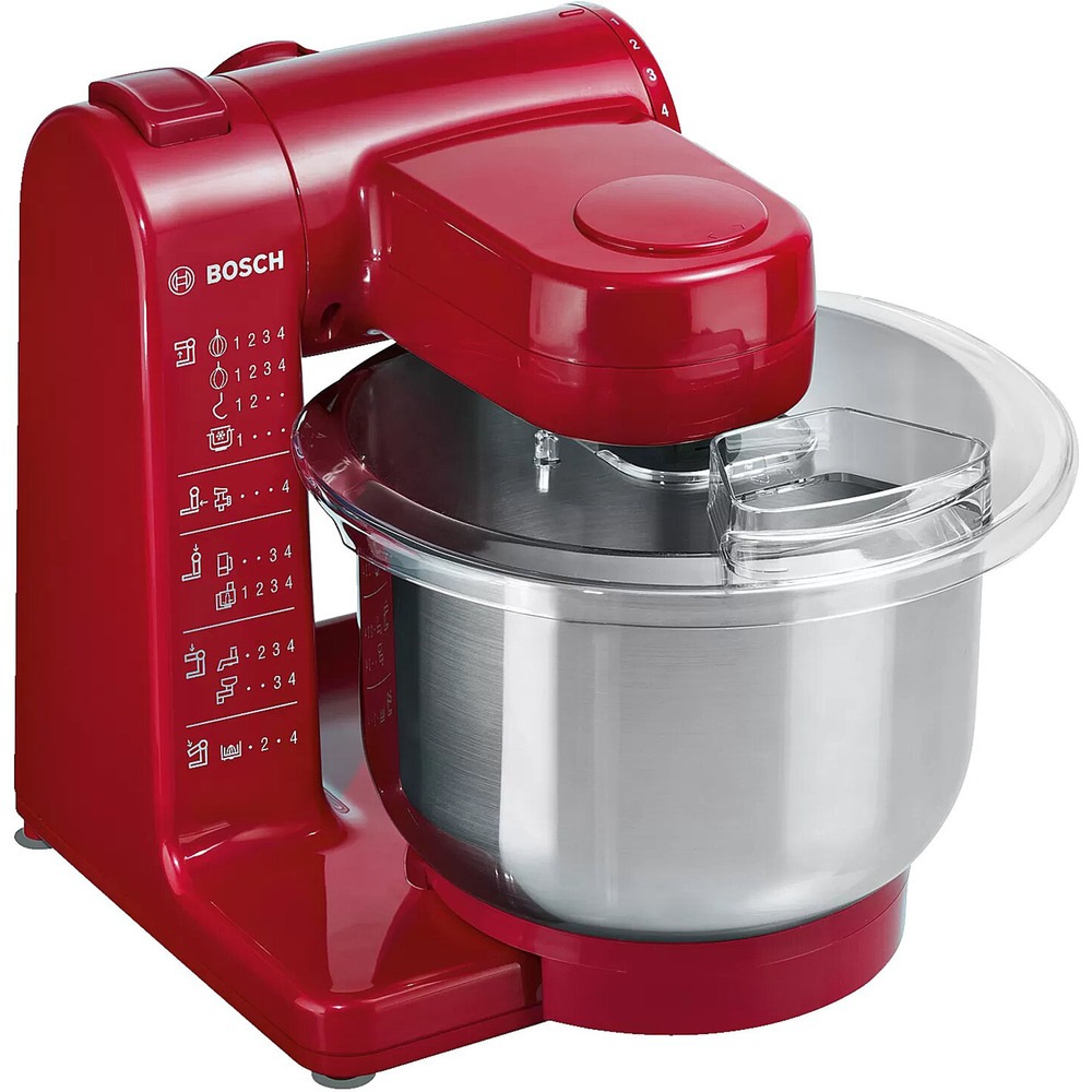 Кухонная машина Bosch MUM44R1, цвет красный - фото 1