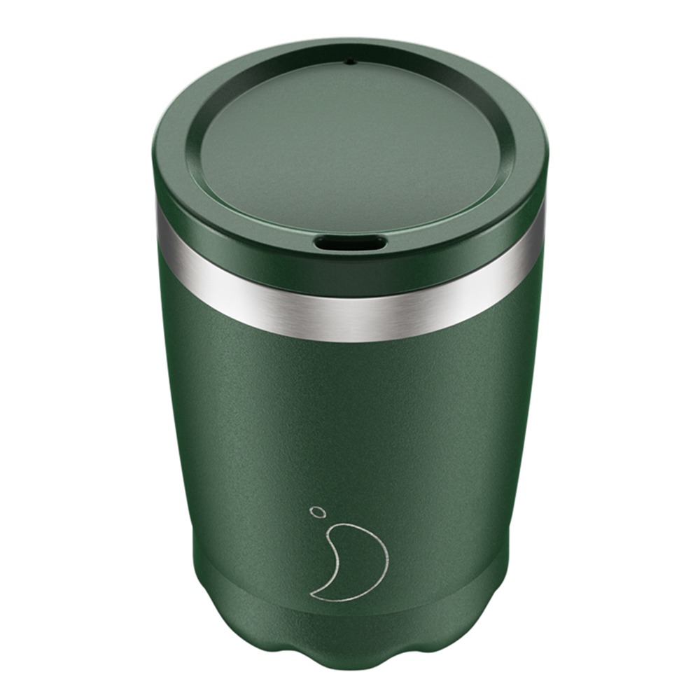 Термокружка Chilly's Bottles Coffee Cup C340MAGRN, цвет зелёный - фото 1