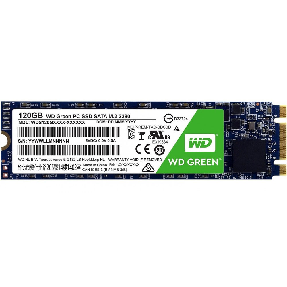 Жесткий диск Western Digital 120GB Green (WDS120G2G0B)