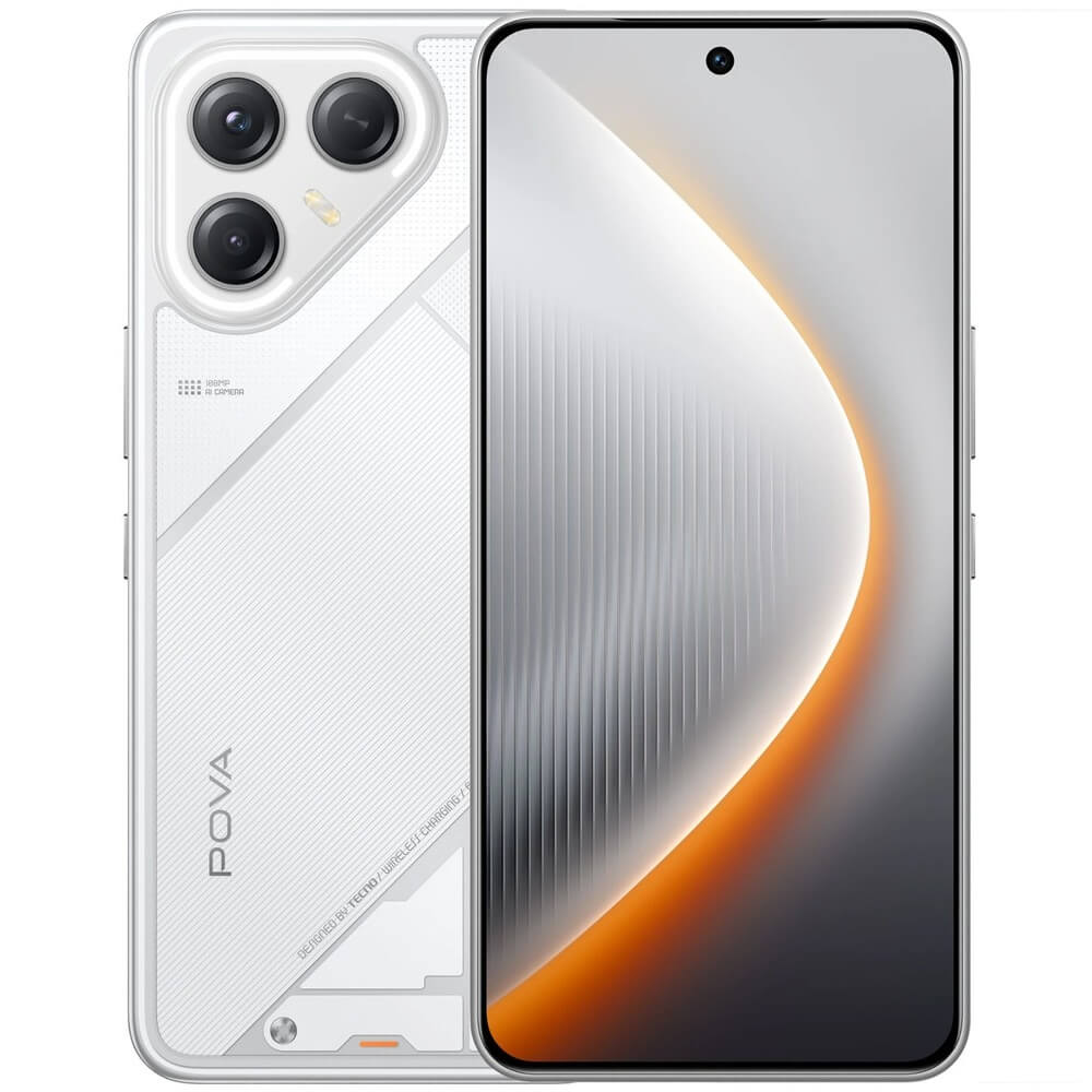 Смартфон Tecno Pova 7 Ultra 5G 8256 ГБ белый 32990₽