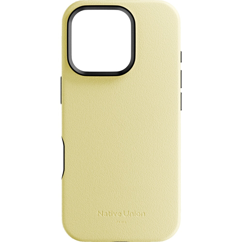 Чехол Native Union Active Case для iPhone 16 Pro Max лимонный