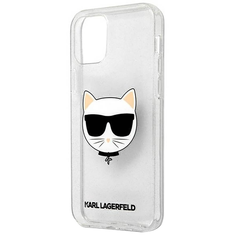 Чехол Karl Lagerfeld для iPhone 12/12 Pro, серебряный