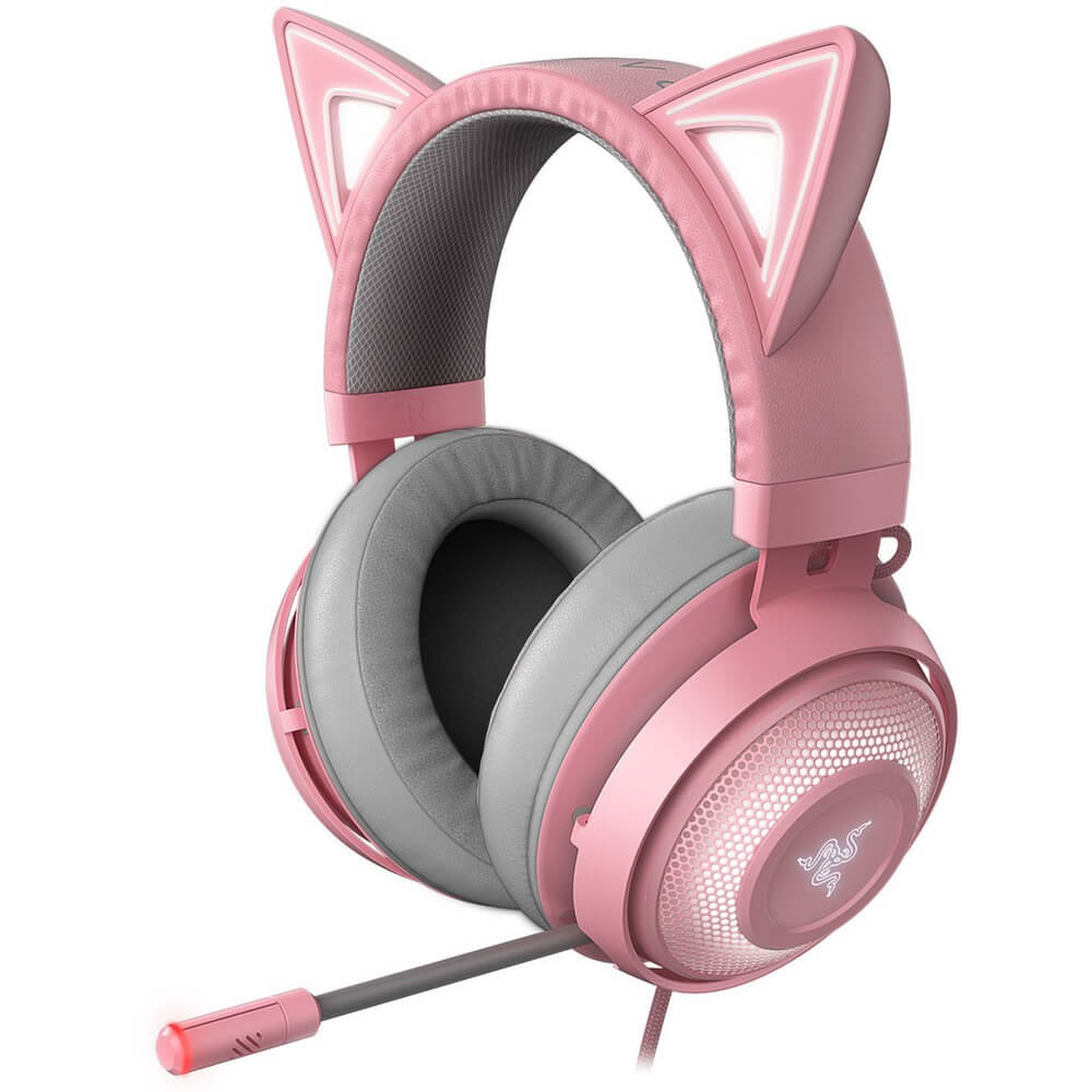 Компьютерная гарнитура Razer Kraken Kitty Edition, розовый