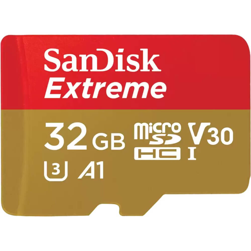 Карта памяти SanDisk Extreme microSD 32 ГБ (SDSQXAF-032G-GN6GN)