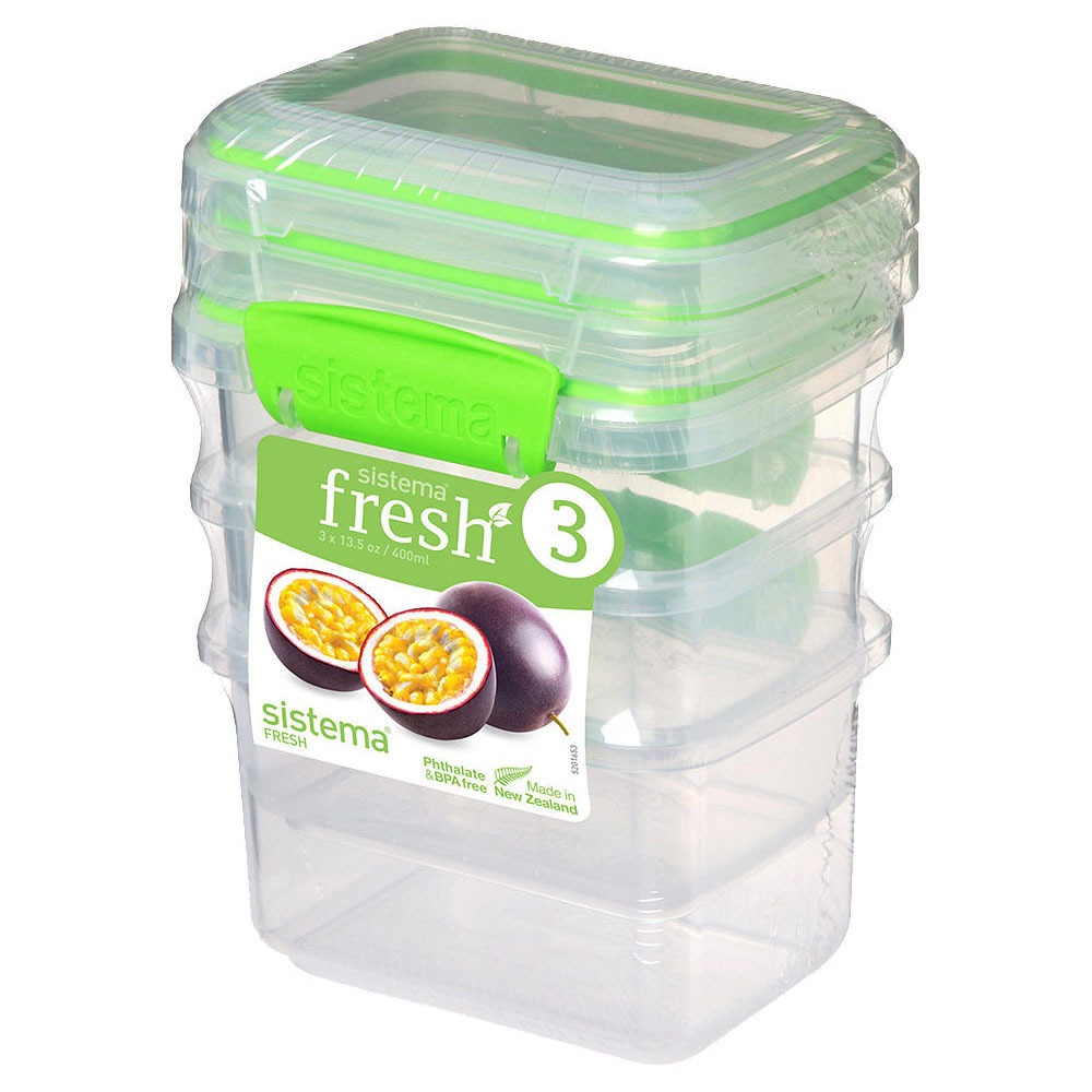 Набор контейнеров для еды Sistema Fresh 951543