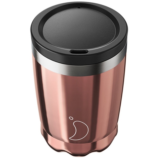 Термокружка Chilly's Bottles Coffee Cup C340CHRGO, цвет розовое золото - фото 1