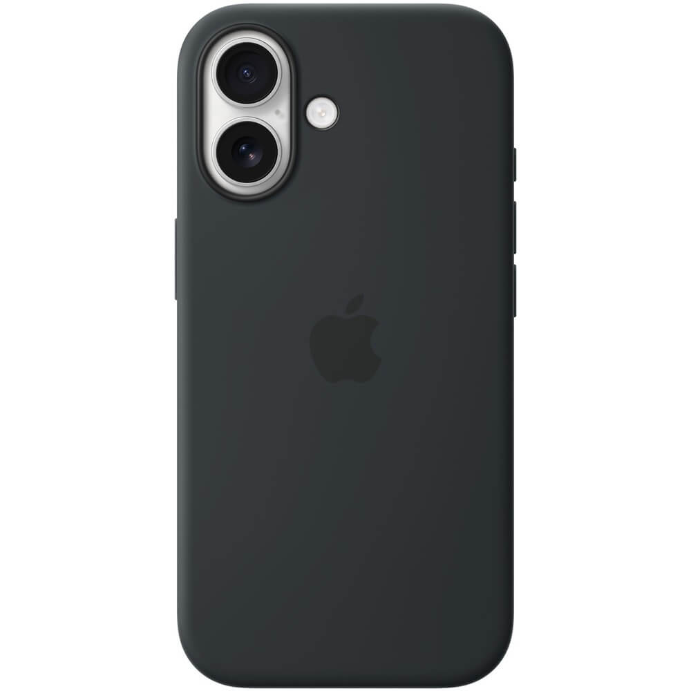 Чехол Apple для iPhone 17 Silicone Case MagSafe чёрный