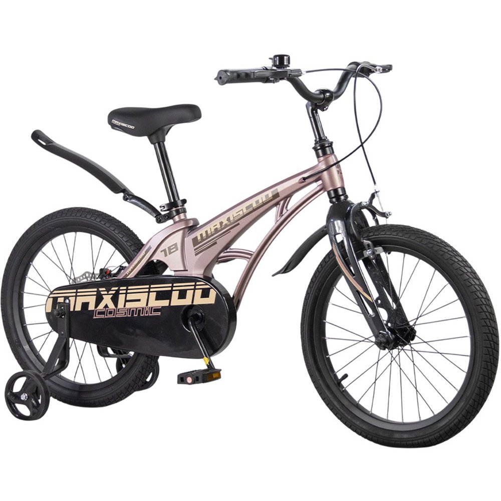 Детский велосипед Maxiscoo COSMIC 18 бронзовый матовый (2026) (MSC-C1855)