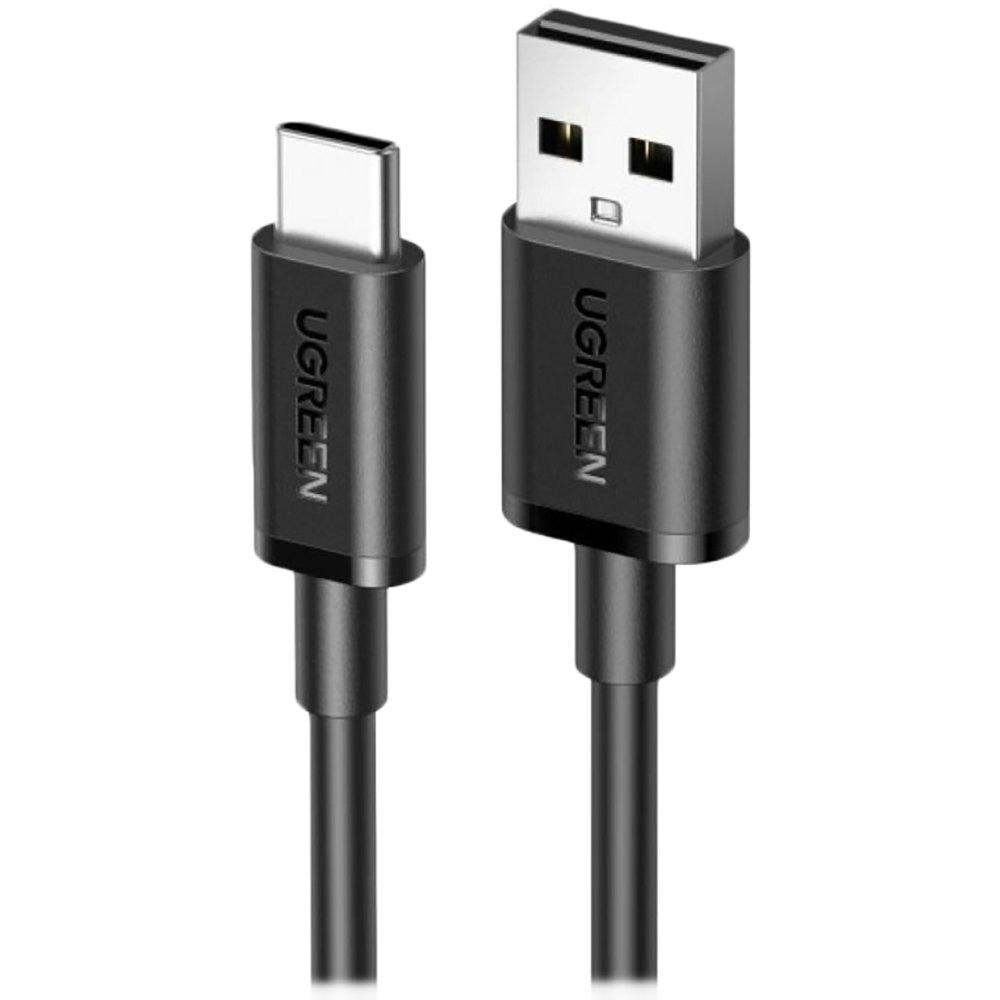 Кабель Ugreen L309 USB-A/USB-C 0.5 м чёрный