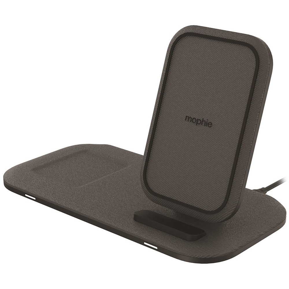 Беспроводное зарядное устройство Mophie Universal Wireless Charging Stand Plus (401305841) чёрный Universal Wireless Charging Stand Plus (401305841) чёрный - фото 1