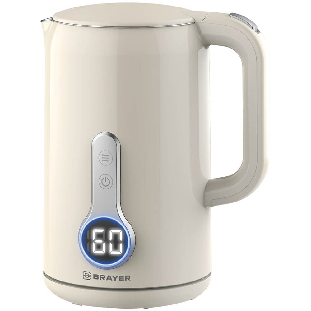 Чайник Brayer BR1078, цвет кремовый