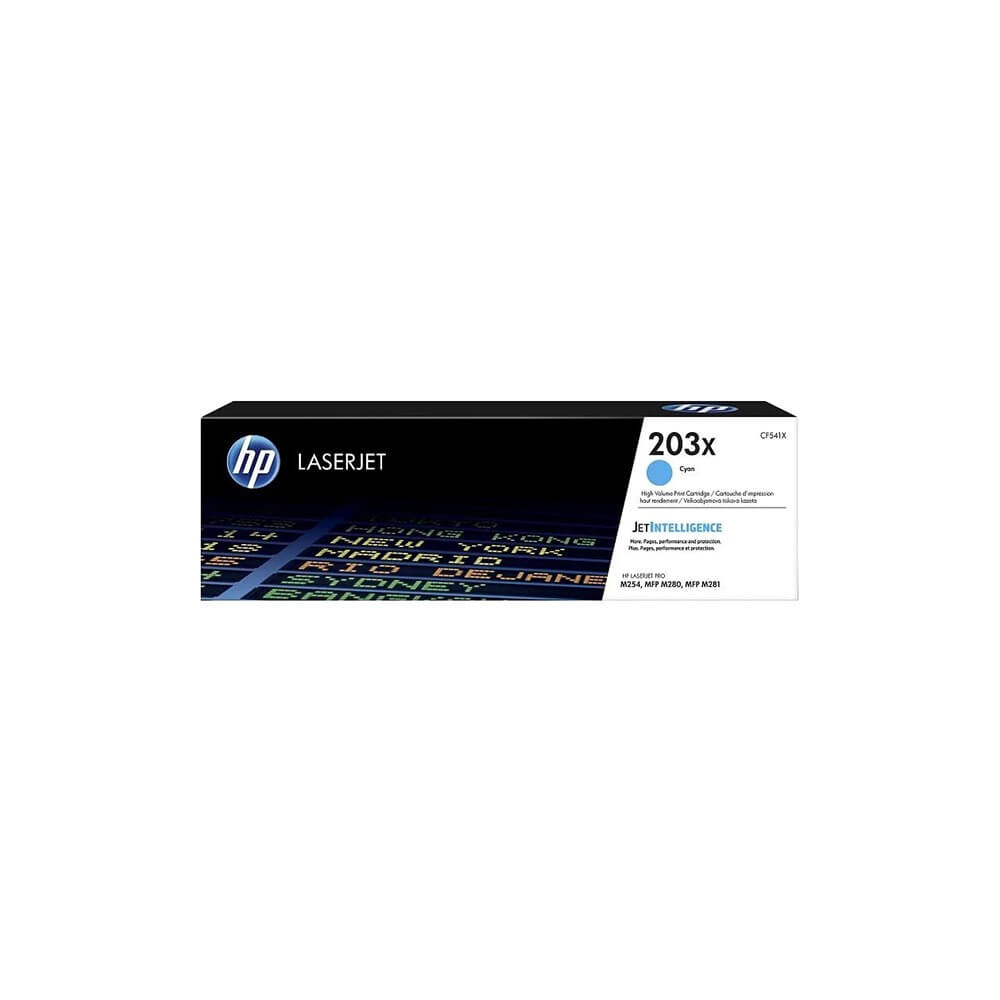 Картридж HP 203X голубой (CF541X)