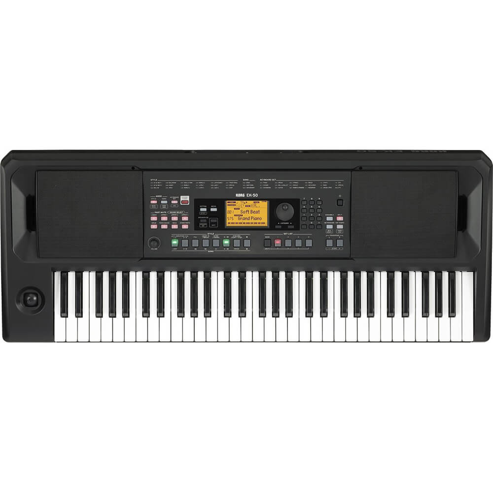 Синтезатор и миди-клавиатура Korg EK-50 - фото 1