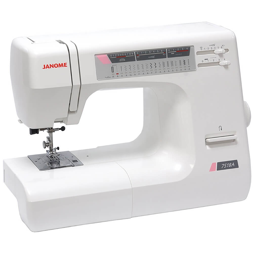 Швейная машинка Janome 7518A, цвет белый