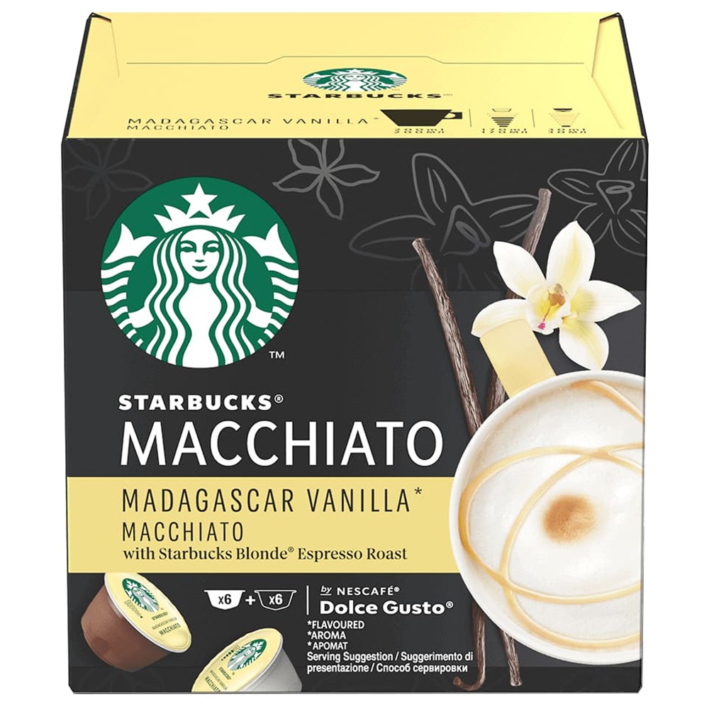 Капсулы для кофемашин Starbucks Madagascar Vanilla Macchiato