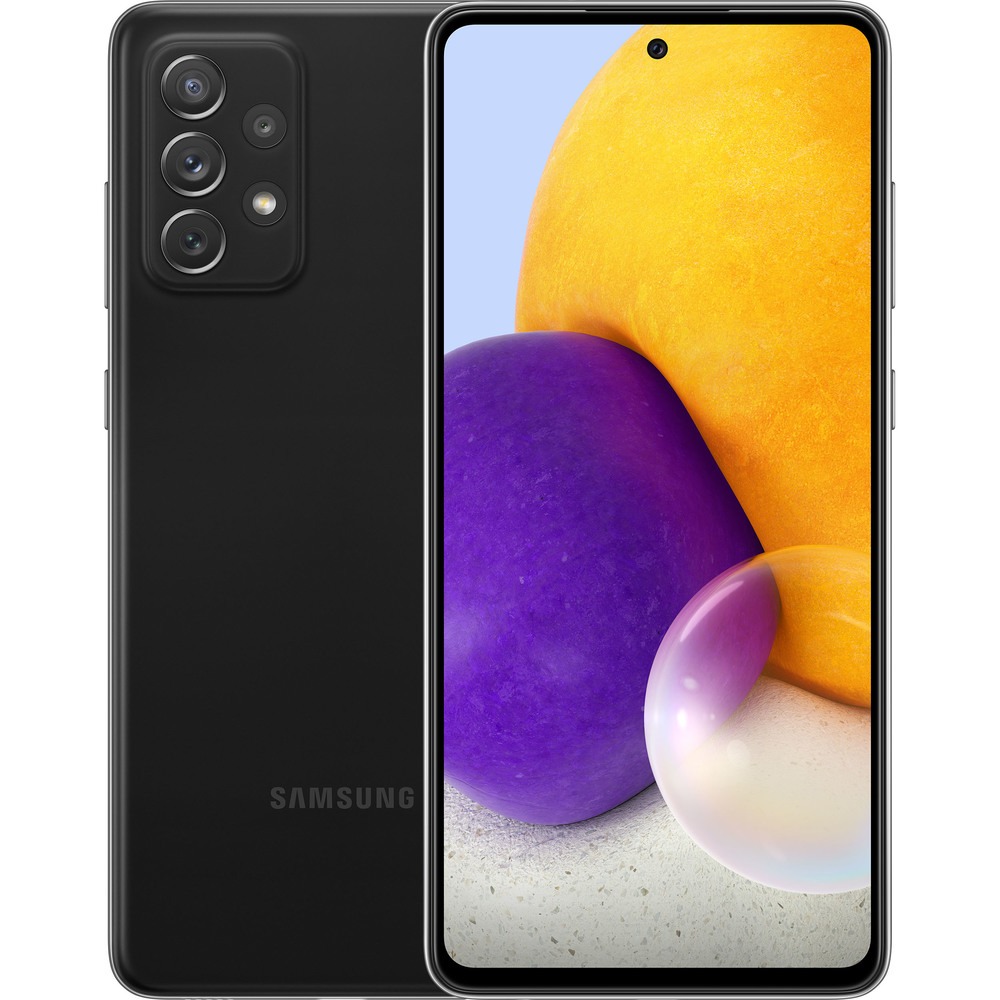 Смартфон Samsung Galaxy A72 128 ГБ чёрный 3499000₽