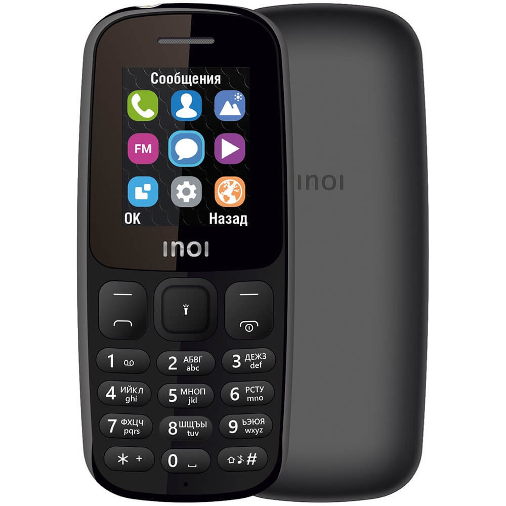 Мобильный телефон Inoi 100 чёрный - фото 1