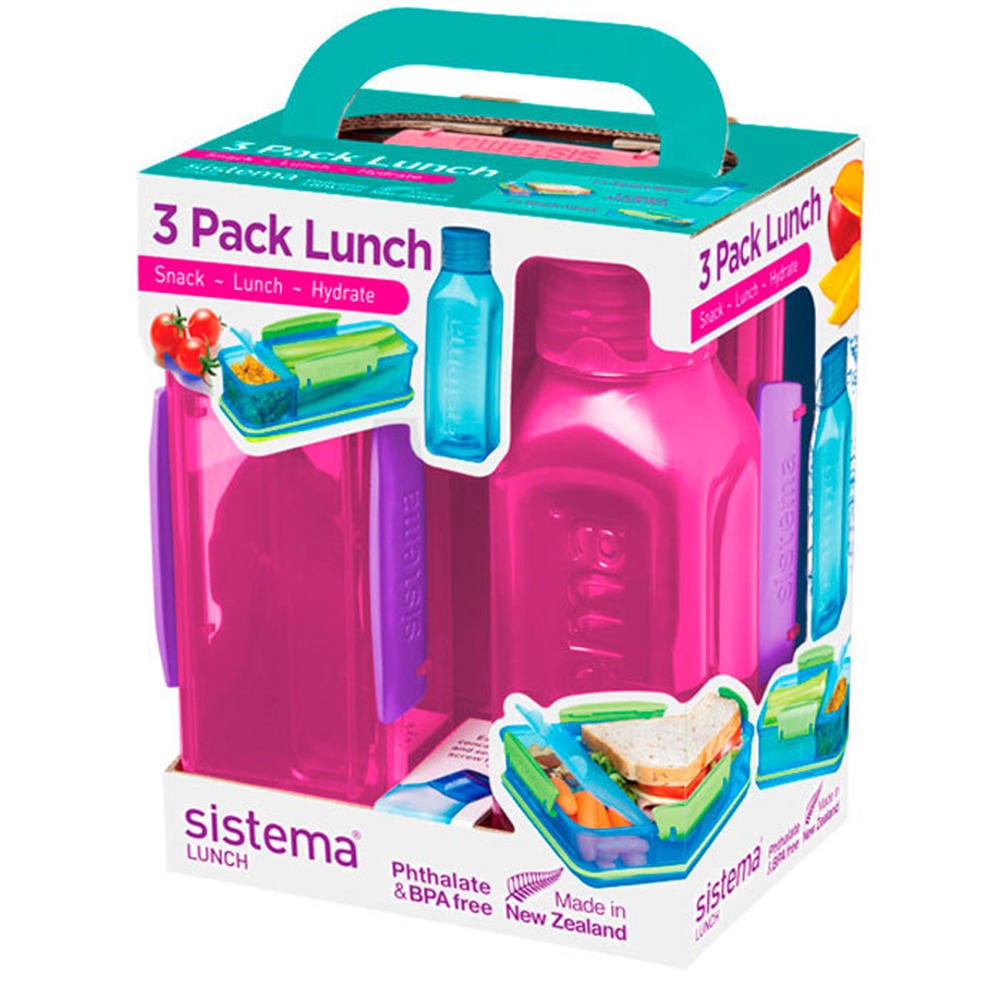 Контейнер для еды Sistema Lunch 1595R - фото 1
