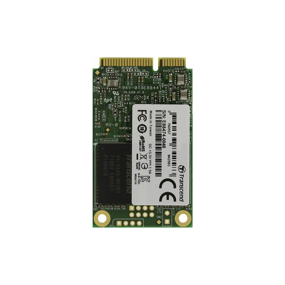 Внешний жесткий диск  Transcend MSA230S 256GB (TS256GMSA230S), цвет зелёный
