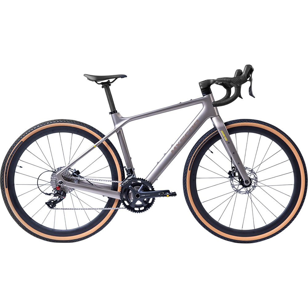 Велосипед MXSCOO Gravel 9BIKE 700C G920 серый (2026) (MSC-G9-2951-49)