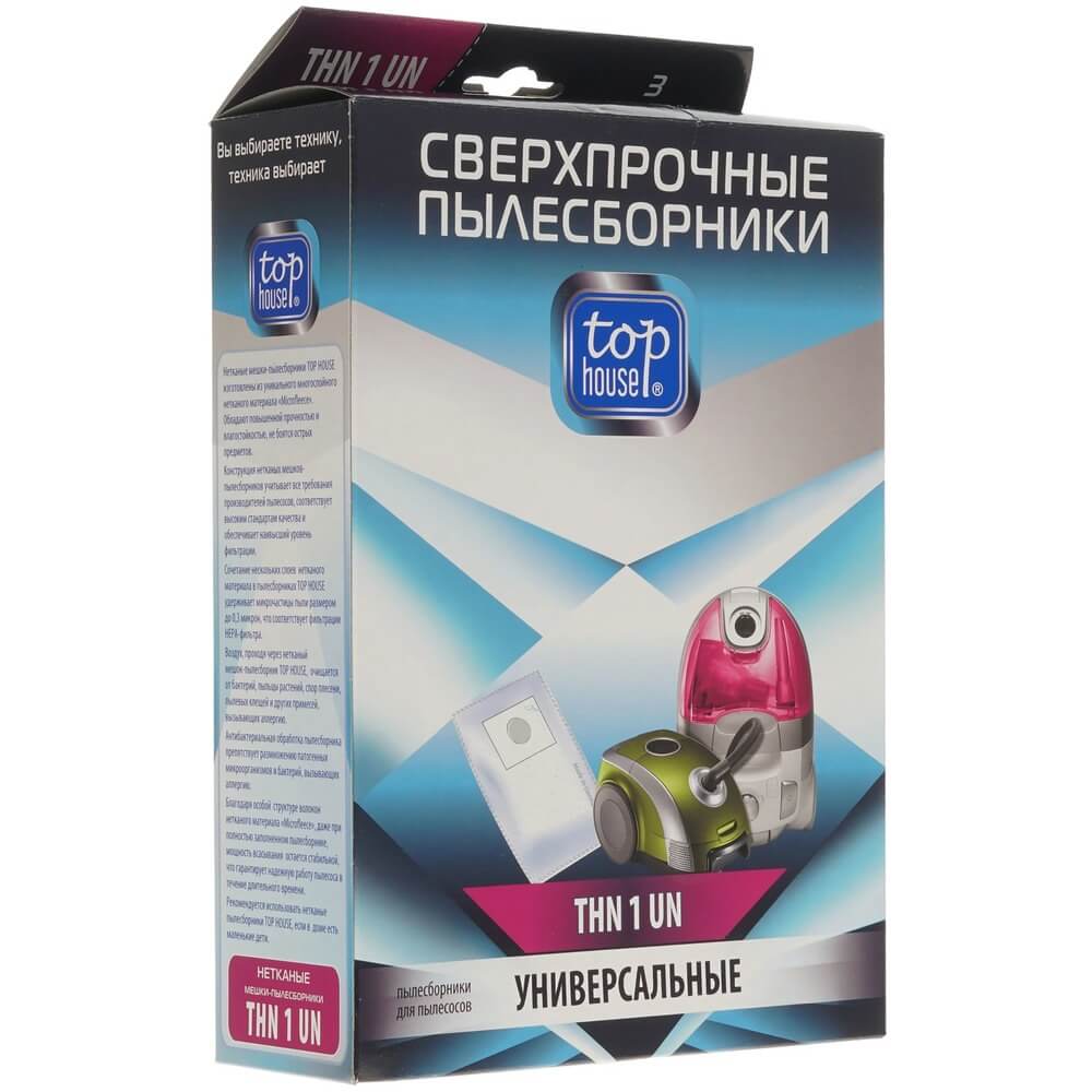 Мешки для пылесоса Top House THN 1 UN (392524)